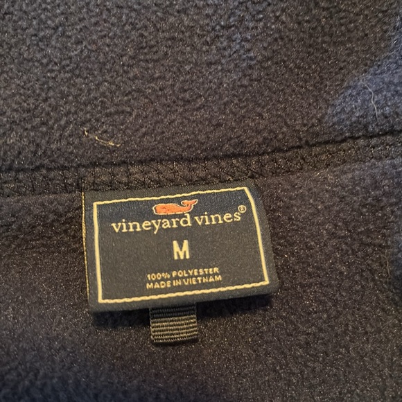 Vineyard vines men’s vest fleece, zip up size medium - Picture 9 of 9